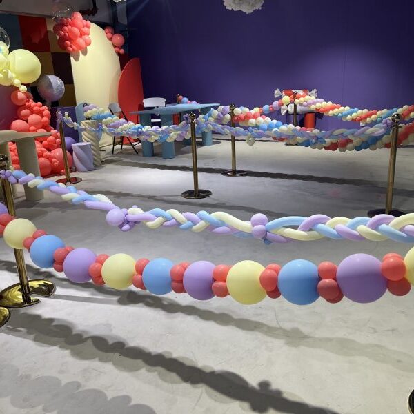 Köstoplar med ballonger